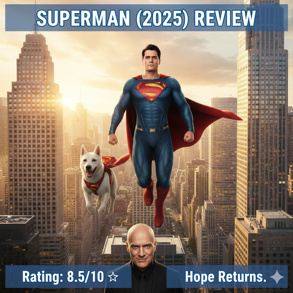 Superman – မျှော်လင့်ချက်တွေနဲ့အတူ ပြန်လည်ပျံသန်းလာတဲ့ DC Universe သစ်